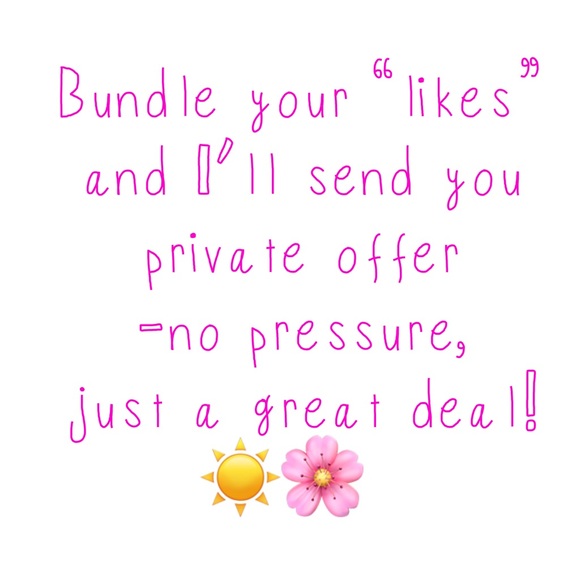 Bundle your likes! 2 or more items, please! ☀️🌸 - Picture 1 of 1
